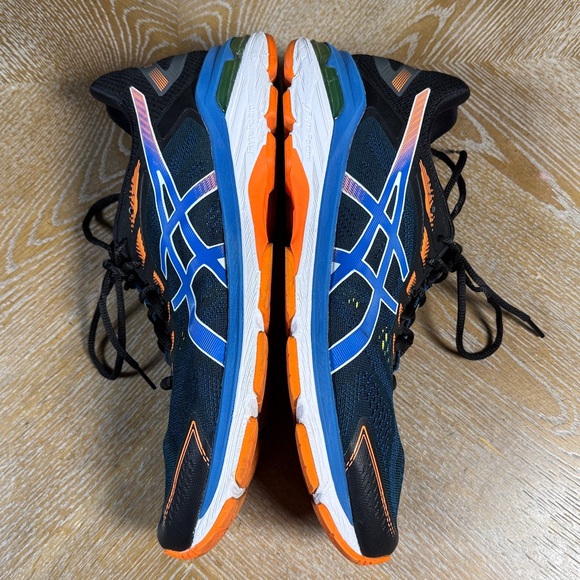ASICS GT 2000 7 'Arise - Black Lake Drive' Black and Orange Running Sneakers 12 - Picture 7 of 9